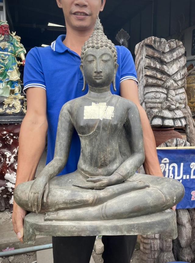 พระสุโขทัย หน้าตัก19นิ้ว ปางมารวิชัย พระพุทธรูปสุโขทัย องค์ใหญ่