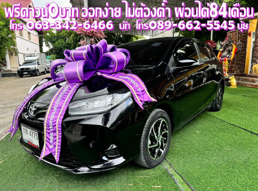 รถสวยไมล์แท้27,xxxกม.TOYOTA YARIS 1.2 SPORT AUTO 2021 3