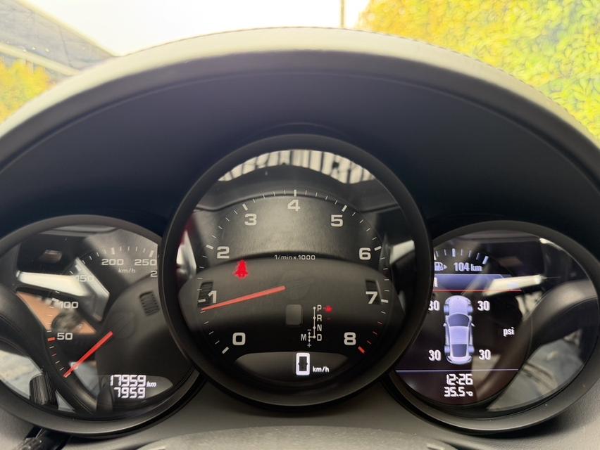 รหัสรถ AP991 Porsche Cayman 718  ปี2019 สี gt silver metallic รูปที่ 15