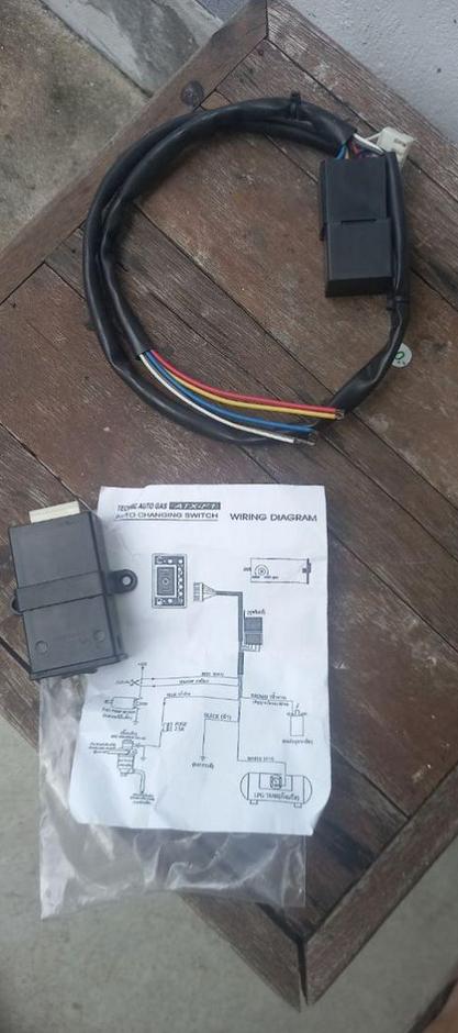 สวิทช์ออโต้ สวิทช์แก๊ส LPG ATX-F1 เครื่องยนต์หัวฉีด ระบบดูด 3