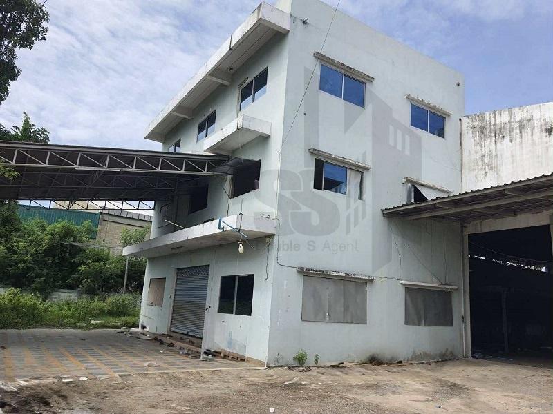 #ให้เช่าโรงงานพร้อมสำนักงาน อำเภอเมืองสมุทรสาคร อาคารสำนักงาน 3 ชั้น  2