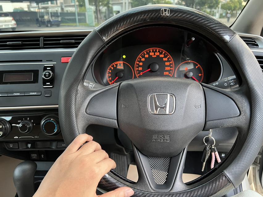 HONDA CITY ออโต้ ปี2015 ไม่แก๊ส มือเดียว เช็คศูนย์ตลอด รูปที่ 10