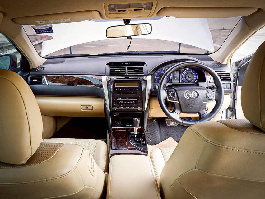 TOYOTA CAMRY 2.0 G (MNC) เกียร์ Auto สีบรอนซ์เทา ปี 2015 11