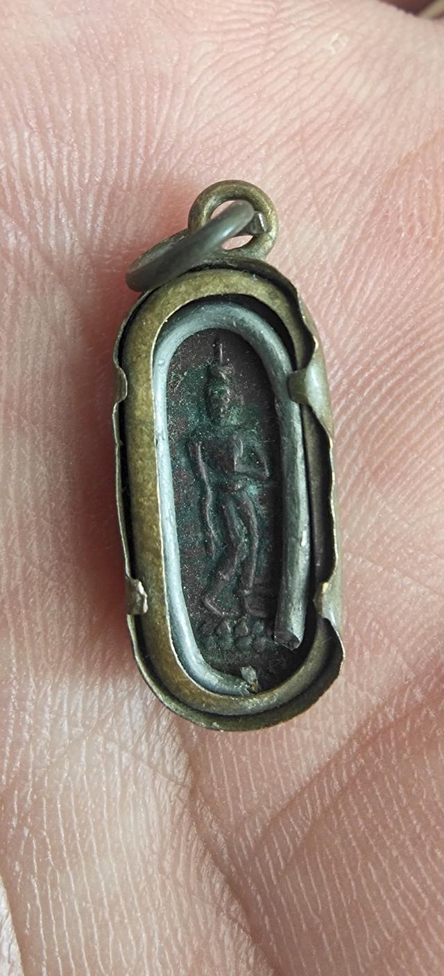 พระลีลาพิมพ์จิ๋วสองหน้า 25 พุทธศตวรรษ รูปย่อยที่ 2