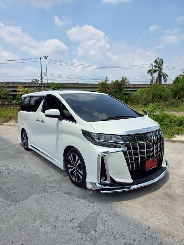Toyota ALPHARD 2.5SC PACKAGE  สีขาว ปี 2023 ไมล์ 40,000 กม. รูปที่ 3