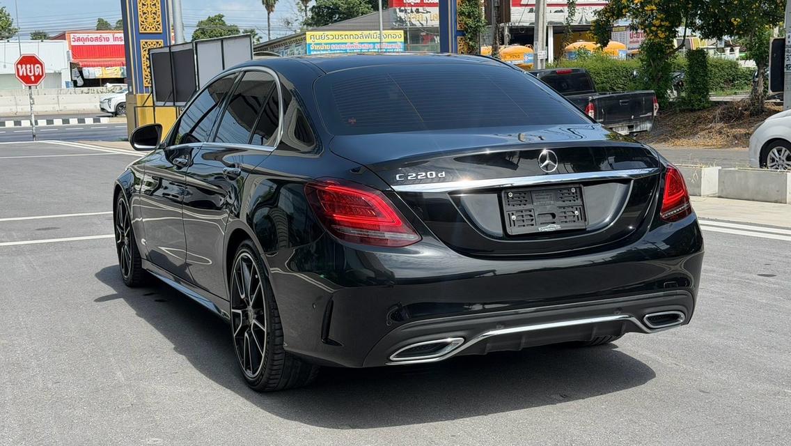 รหัสรถ KPV53 BENZ C220d AMG 2019 รูปที่ 14