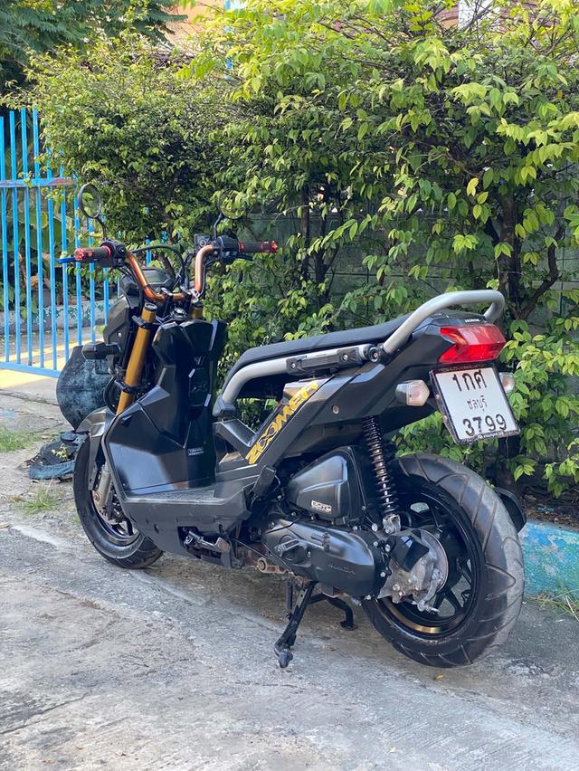 HONDA ZOOMER X ดิจิตอล สีดำ ปี58 เครื่องดี ขับขี่ใช้งานได้เลย ขอคนรับสภาพได้ รถเจ้าของเดียว รูปที่ 4
