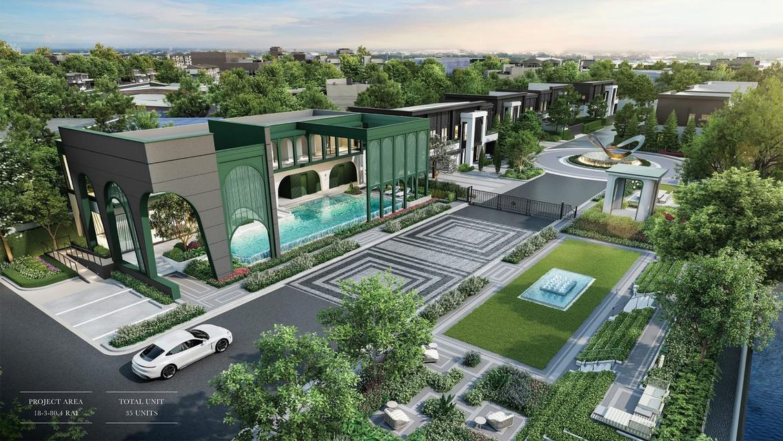 #ขายบ้านเดี่ยวหรู Belgravia Exclusive Ratchaphruek – Rama 5 บ้านหลังใหญ่ 500 ตร.ม. หลังมุม Special Price 38.5 ล้านบาท 15
