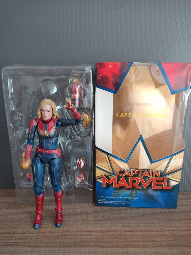 Captan Marvel ซุปเปอร์ฮีโร่ หญิง กับต้น มาร์เวล โมเดล Action Figure ขยับได้ทุกจุด 7