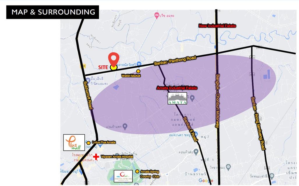 ขายที่ดิน อมตะชลบุรี 3