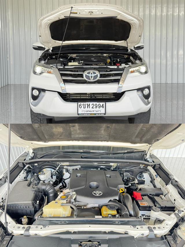 รถบ้าน Fortuner 2.4V ขับ2wd ฟรีดาวน์ 4