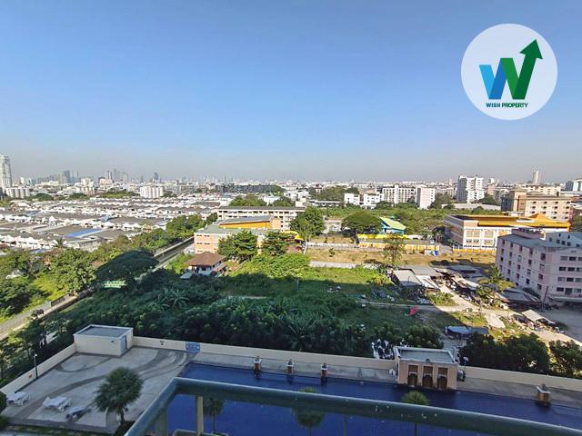 ขาย/เช่า คอนโดวิวสระว่ายน้ำ ชั้น 11ห้องใหม่ เฟอร์นิเจอร์ครบ เข้าอยู่ได้เลย ใกล้รถไฟฟ้า ใกล้โรงเรียนอินเตอร์ 7