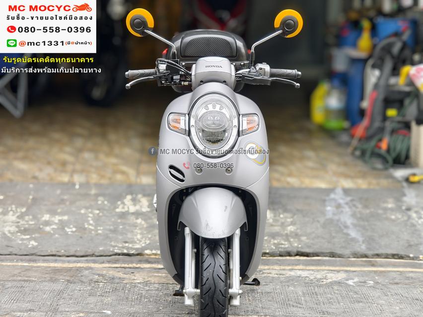 Scoopy i 2018 วิ่ง4000โล รถบ้านแท้เครื่องท่อเดิมๆ กุญแจ2ดอกบุคเซอวิสครบ No1116