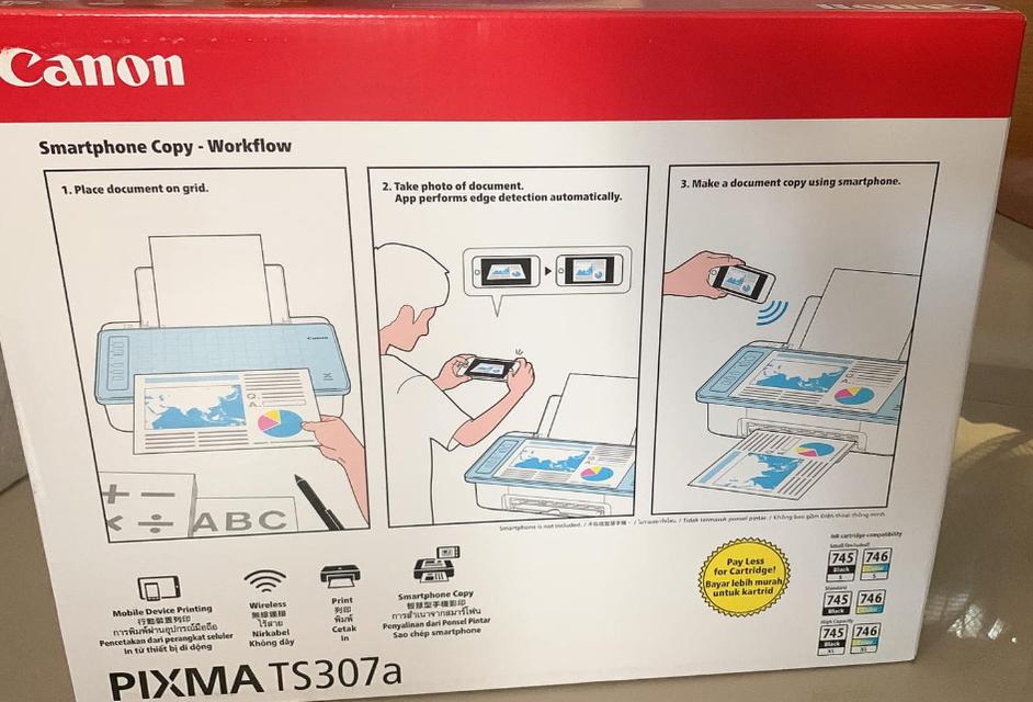 เครื่องปริ้น Canon รุ่น PIXMA TS 307 2
