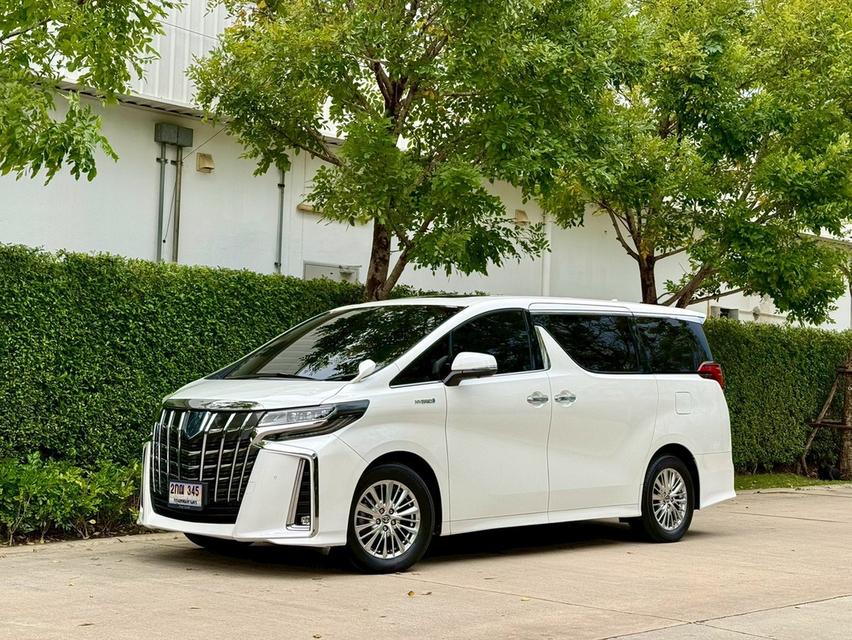 TOYOTA Alphard 2.5 Hybrid SRC Package AT สีขาว ปี 2020 เลขไมล์ 80,xxx เข้าศูนย์ตลอด
