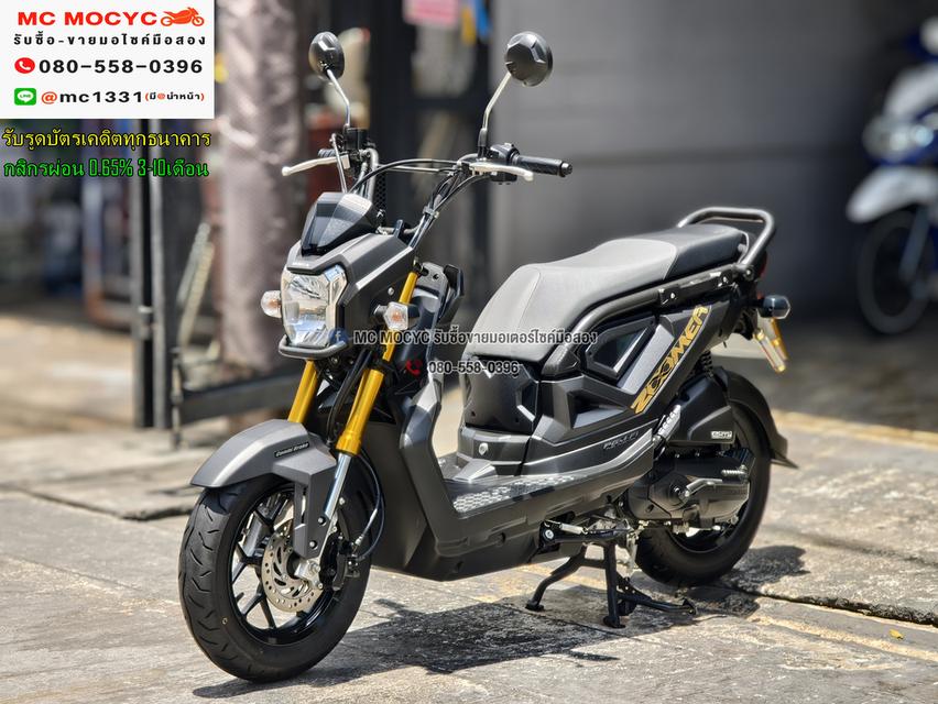 Zoomer x 2022 วิ่ง2000โล รถบ้านแท้ไม่ใช่รถประมูล เครื่งท่อเดิมชุดสีสวย มีเล่มชุดโอนครบ No1157