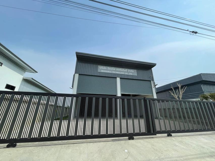 ที่ดินโกดังโรงงาน พร้อมสร้างใหม่ตามแบบ ติดถนนใหญ่340 บางบัวทอง นนทบุรี 6