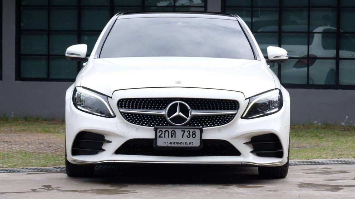 รหัสรถ KN738 BENZ C-CLASS C220d AMG DYNAMIC โฉม W205 ปี 2019