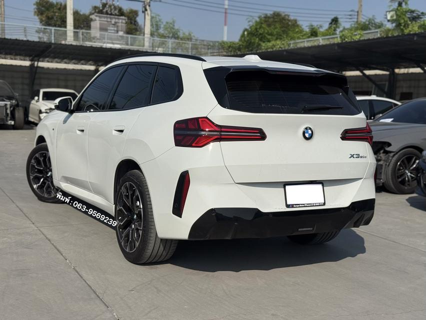 2025 BMWX3 20d M Sport Pro G45 (รถออกศูนย์ มือเดียว ไมล์แท้ ประวัติดี) 2