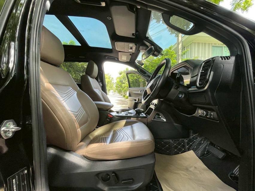 เจ้าของขายเอง FORD EVEREST 2.0 BI TURBO TITANIUM PLUS 4×4 TOP ปี22 สีดำ 18
