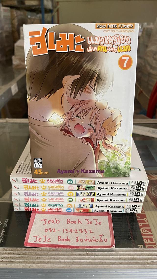 หนังสือการ์ตูน ฮิเมะ แมวเหมียวเดี่ยวคนเดี่ยวแมว 1-7 จบ 1