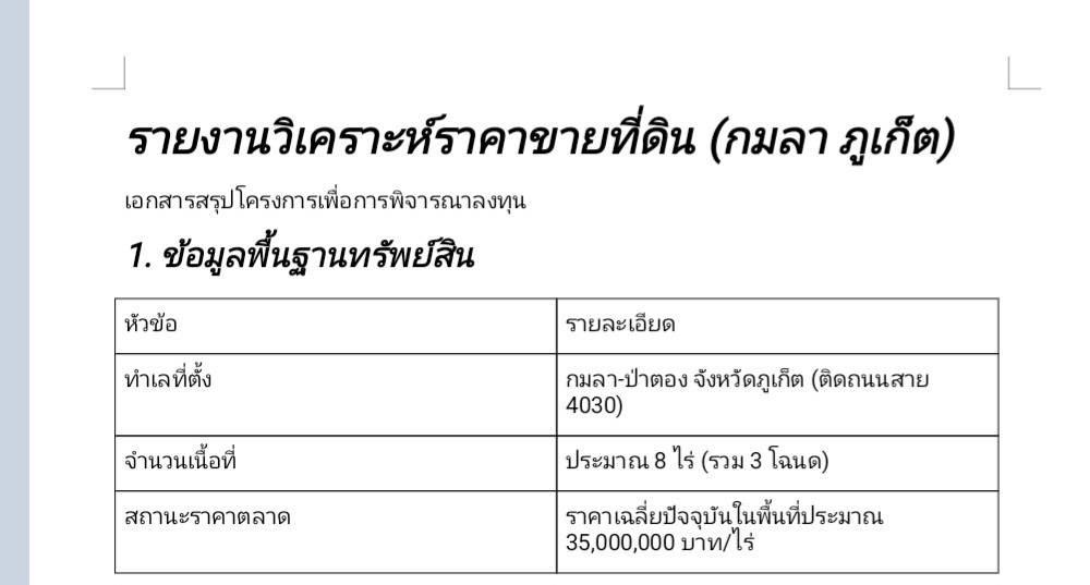 ขาย พื้นที่ ภูเก็ตบนภูเขากัมลาวิวทะเล 5