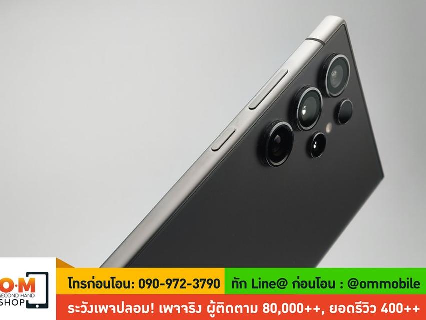 ขาย/แลก Samsung S24 Ultra 12/512 Titanium Black ศูนย์ไทย ประกันยาว 13/07/2025 สภาพสวยมาก ครบกล่อง เพียง 27,990 บาท 6