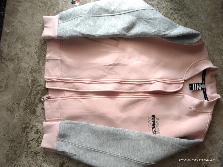 เสื้อหนาวไม่มีฮูดแขนยาวผู้หญิงค