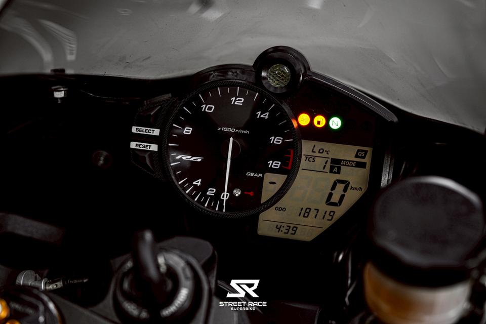 🔥 yamaha yzf-r6 ปี2018 จด19 สีดำ ดุจริง ตัวจริงสายสนาม 🔥 รูปที่ 7