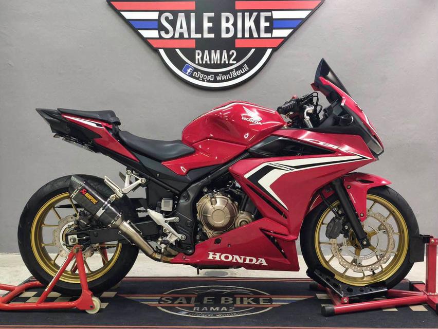 HONDA CBR500R ปี 2019 ABS สปอร์ตคลาส 500cc ของแต่งครบ พร้อมขี่