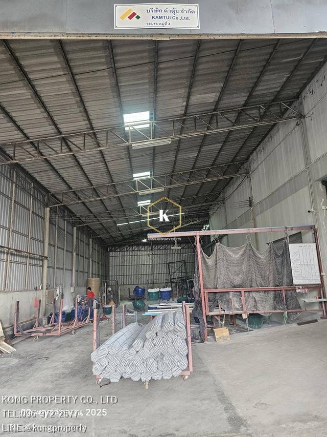 ให้เช่าโรงงาน พระราม2 ถนนบางปลา ท่าทราย สมุทรสาคร 2145 ตรม 2