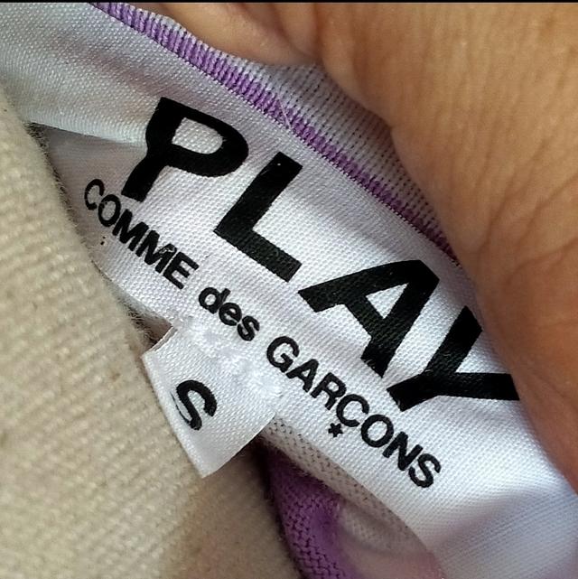 เสื้อยืดสตรี Comme des garçons PLAY มือสองของแท้ 5