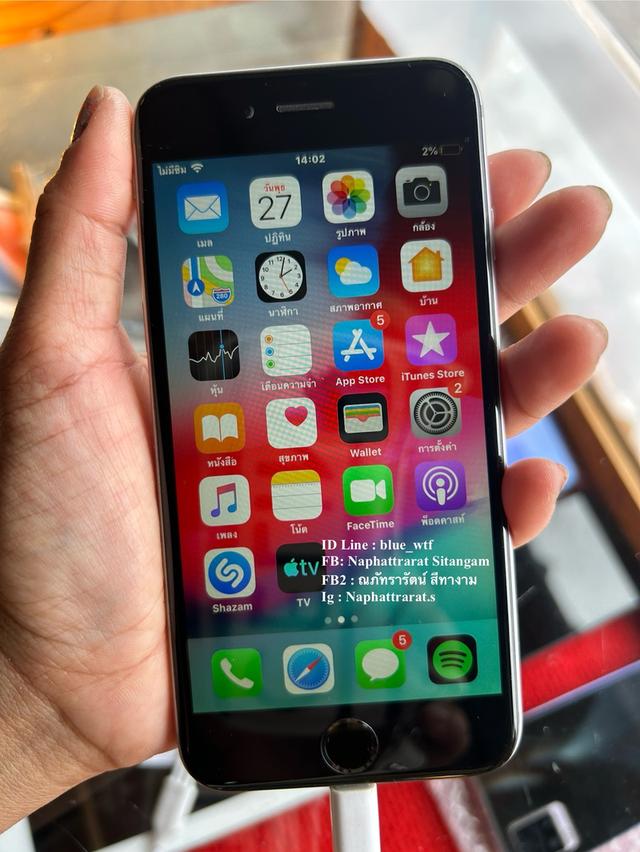 IPhone6 32GB สแกนนิ้วได้ ใช้งานปกติ