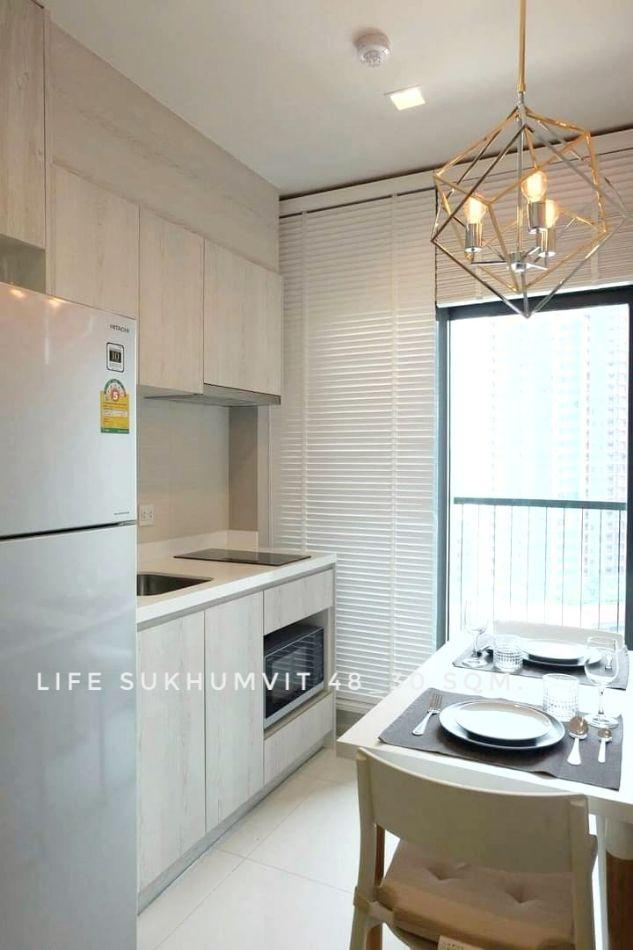 ให้เช่า คอนโด 1 bedroom 1 kitchen with beautiful build-inLife สุขุมวิท 48 30.24 ตรม. near BTS Phrakanong 6