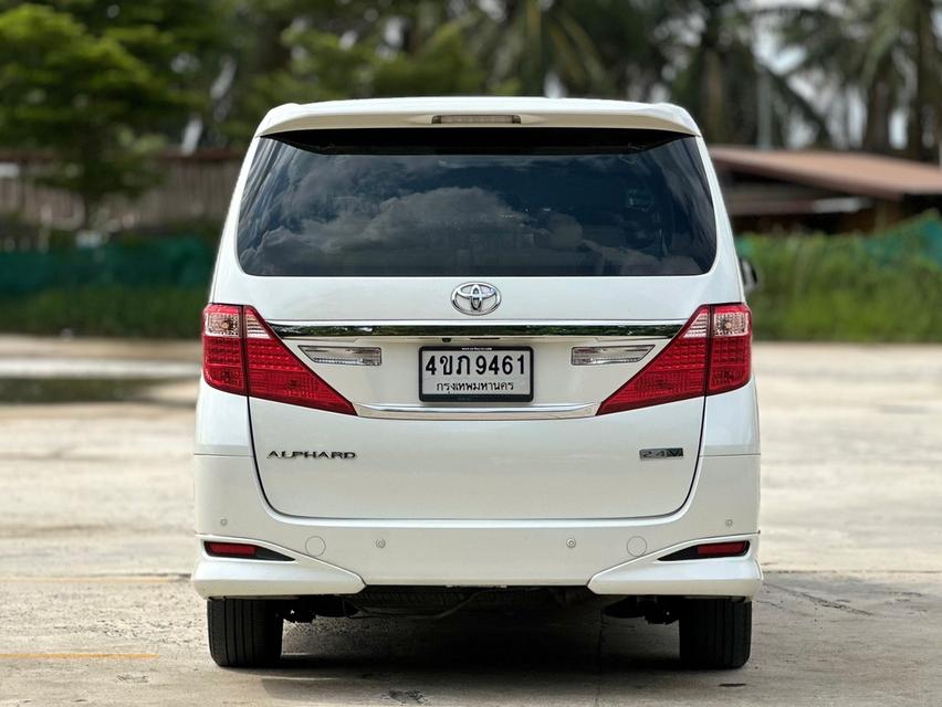รหัสรถ PAT9461 TOYOTA ALPHARD 2.4 V ปี 2012  4