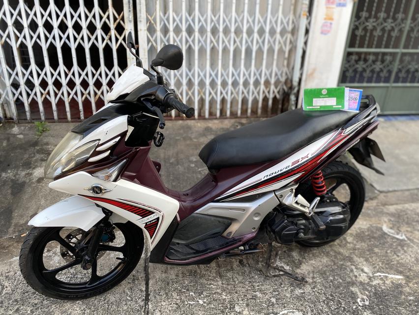 Yamaha Nouvo SX หัวฉีด ล้อแม็ก เครื่องเงียบเดิม ขี่กลับได้เลย