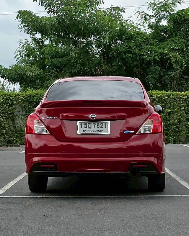 Nissan Almera 1.2 E เกียร์ Auto สีแดง ปี 2013 8