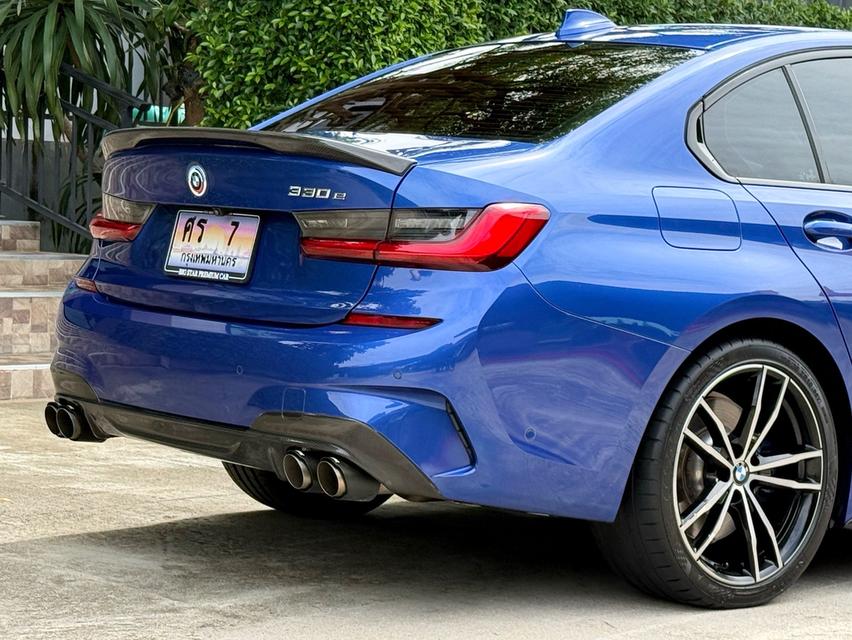 2022 BMW 330e MSPORT G20 รถมือเดียวออกป้ายแดง รถวิ่งน้อยเพียง 53,000 กม รถเข้าศูนย์ทุกระยะ รถไม่เคยมีอุบัติเหตุครับ รูปที่ 9