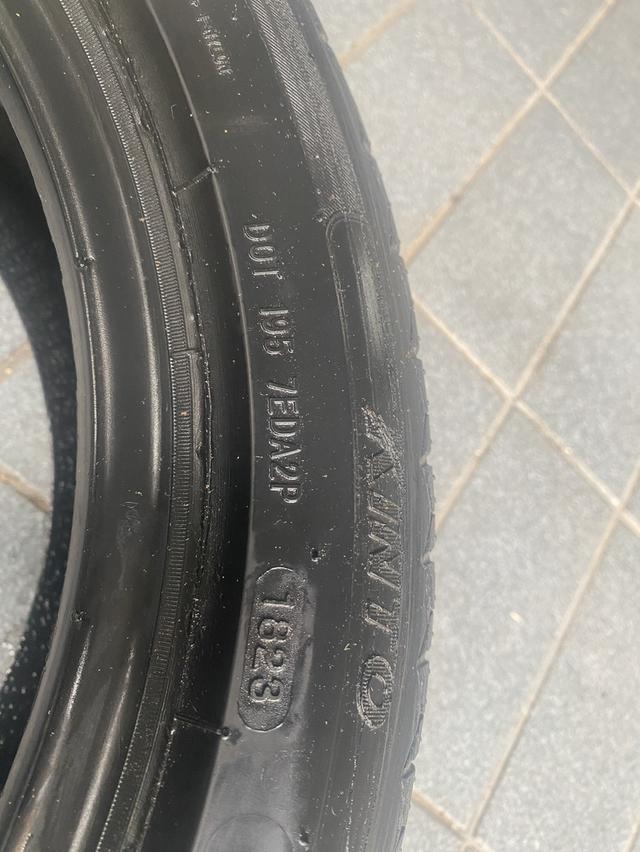 อะไหล่รถ ยาง 195/50/15 ไม่บวม ไม่ฉีก รูปที่ 4