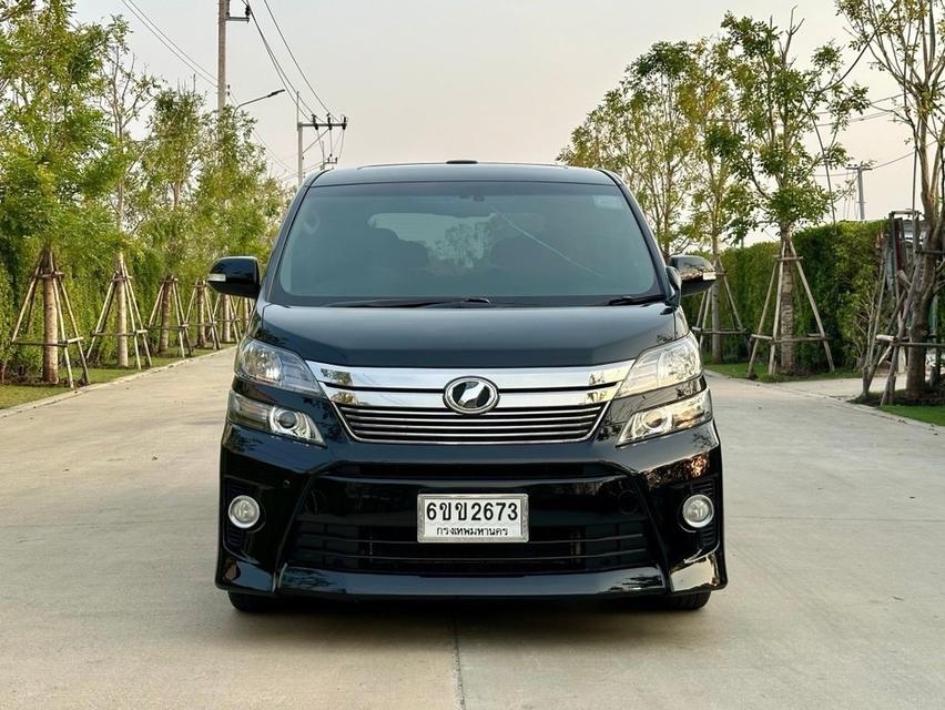 รหัสรถ CH2673 Toyota Vellfire 2.4 V ปี 2014 สีดำ
