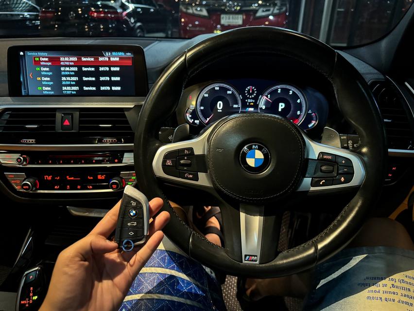 BMW X3 xDrive20d M-SPORT (ดีเซลล้วนขับ4) ปี 2018 เลขไมล์ 4 หมื่นโลแท้ มือเดียวป้าวแดงใช้ยาวๆ สภาพสวยที่สุด 2