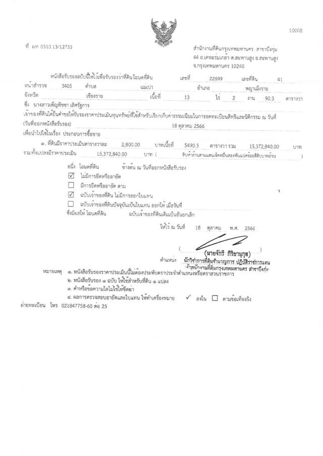 ขายที่ดินจังหวัดเชียงราย 4