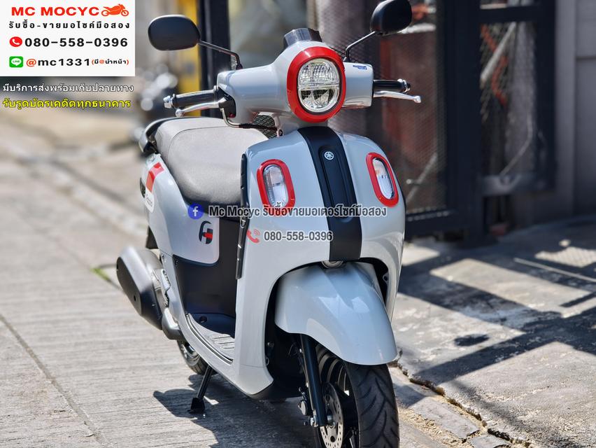 Fazzio 125 2024 วิ่ง2000โล รุ่นTopกุญแจรีโมทบุคเซอวิสครบ รถบ้านมือเดียว  NO1305 9