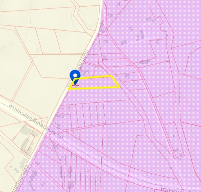 ขายที่ดินสีม่วงลายหนองขาม 4 ไร่ ติดลำห้วย ใกล้นิคมปิ่นทอง7กม. อ.ศรีราชา ชลบุรี 2