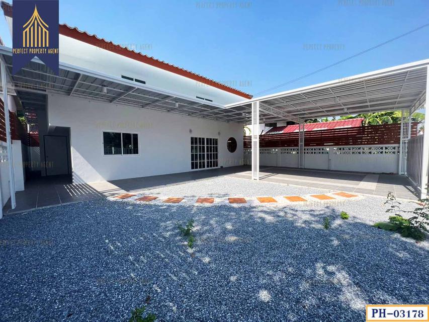 บ้านเดี่ยวบัวขาว รามคำแหง 174 มีนบุรี ใกล้สถานีรถไฟฟ้าสายสีส้ม รีโนเวทใหม่ 4
