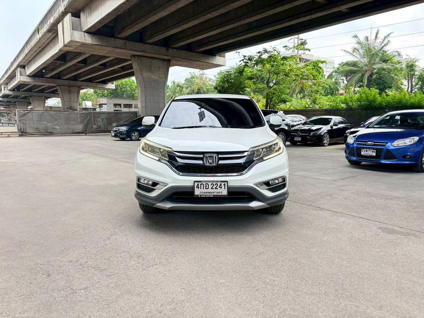 Honda CR-V 2.0E 4WD ปี 2016 เพีย379,000บาท ขับสี่ ไมล์158xxx เครื่องยนต์เกียร์ช่วงล่างดี แอร์เย็นฉ่ำ *ดูรถกทม ซอยประดิษฐมนูธรรม5 *0864368852เอ็มครับ*L รูปที่ 2