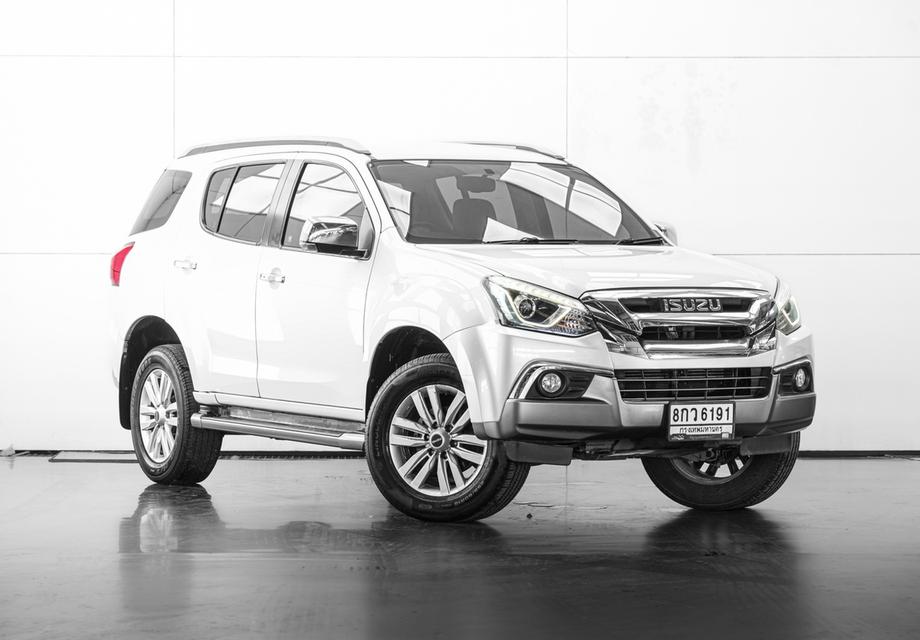2018 ISUZU MU-X 1.9 DVD NAVI 2WD สีขาว เลขไมล์ 95149 กม.