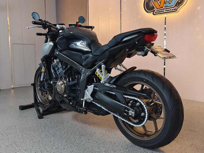 เพียวคาร์บอนทั้งคัน HONDA CB650R รถกลางปี 2019 มือเดียว ทรงดี‼️ รูปที่ 9
