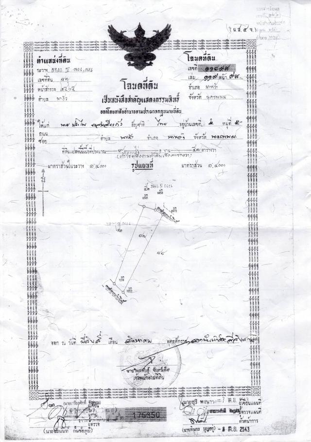 ขายที่ดิน จำนวน 9 ไร่ 1 งาน 57 ตารางวา 5