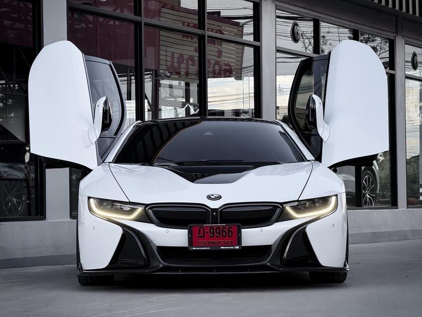 (แจ้งรหัสรถ MCA9966) 2015 จด 2018 BMW I8 1.5L HYBRID 4WD PURE LMPULSEแต่งเต็ม FULL CARBON รูปที่ 2